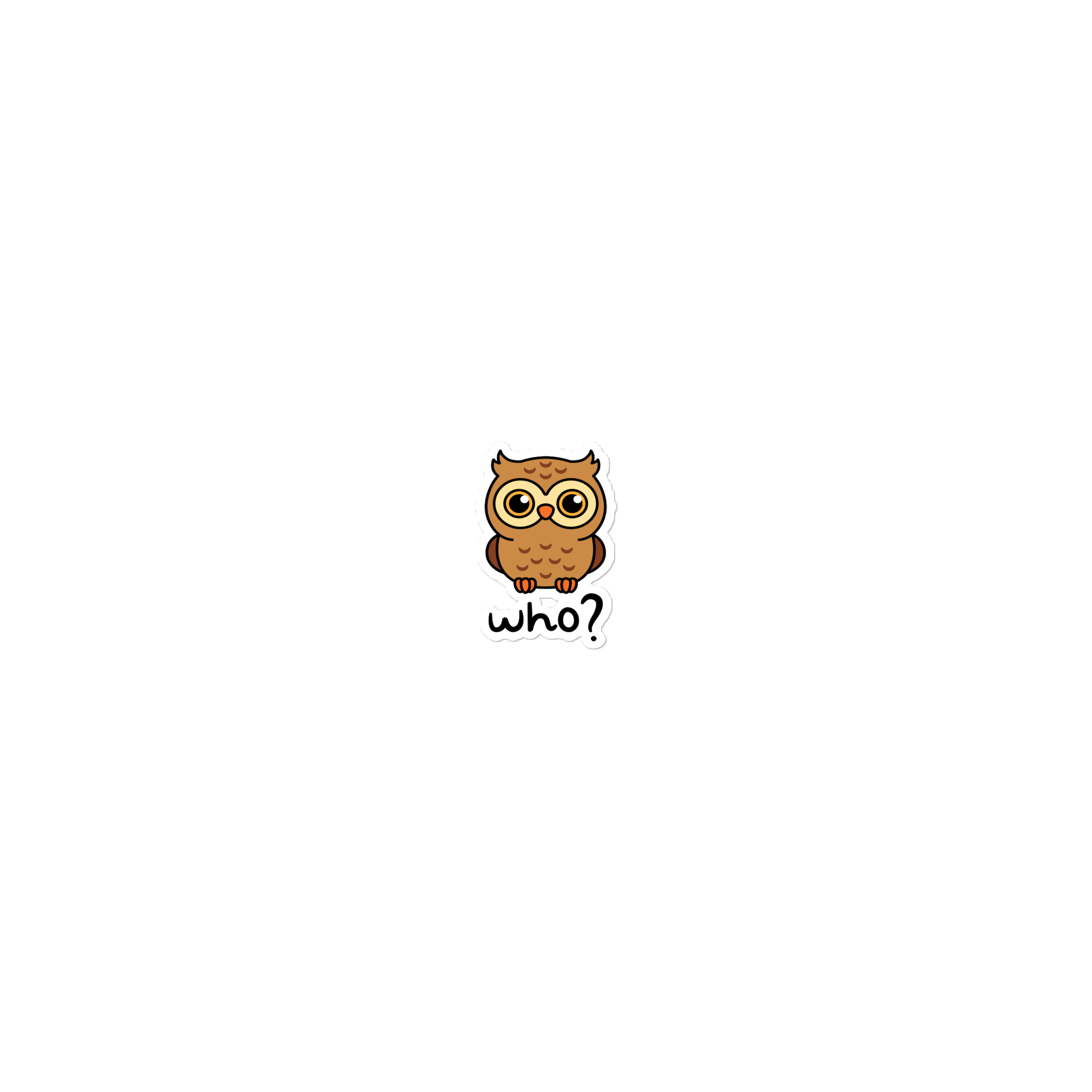 Wholesome Who Sticker, 15 × 3.75 inch size