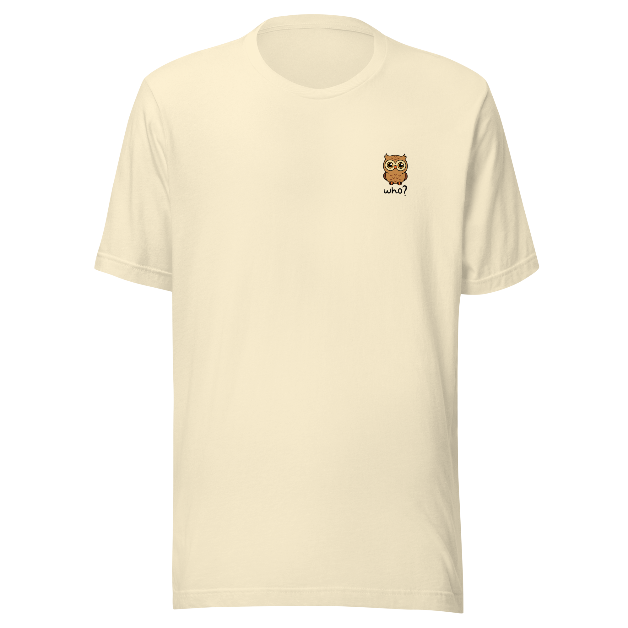 Wholesome Who Nest Tee in Natural, front view
